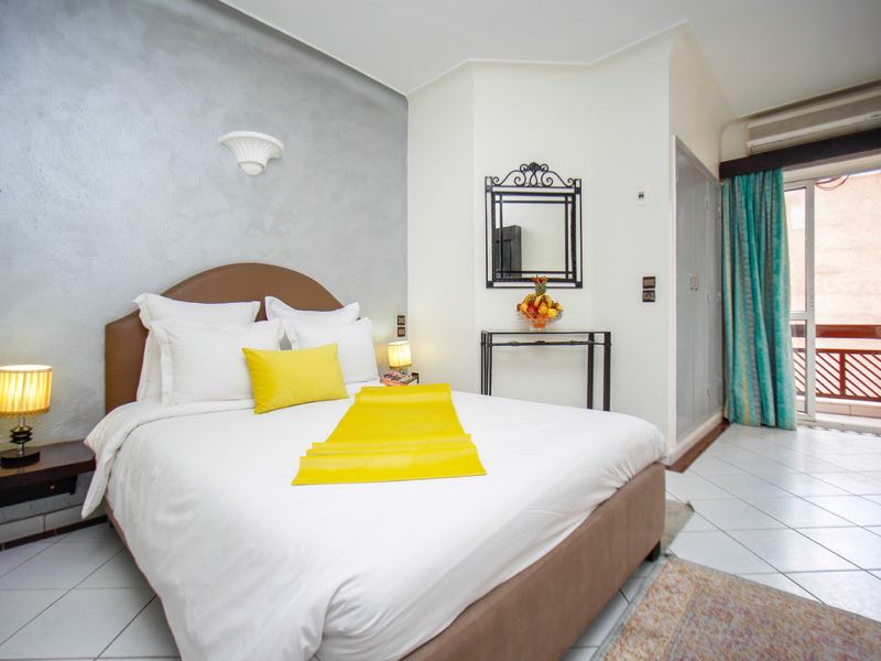 Chambre Single avec lit double